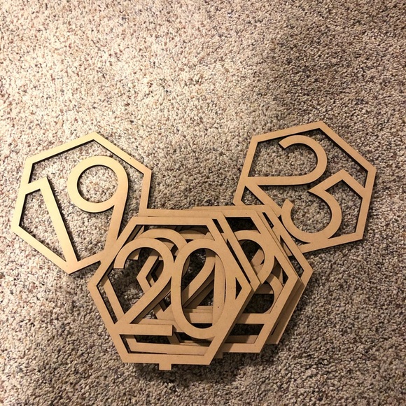 ART DECO Table Numbers #1-25 - Picture 3 of 4